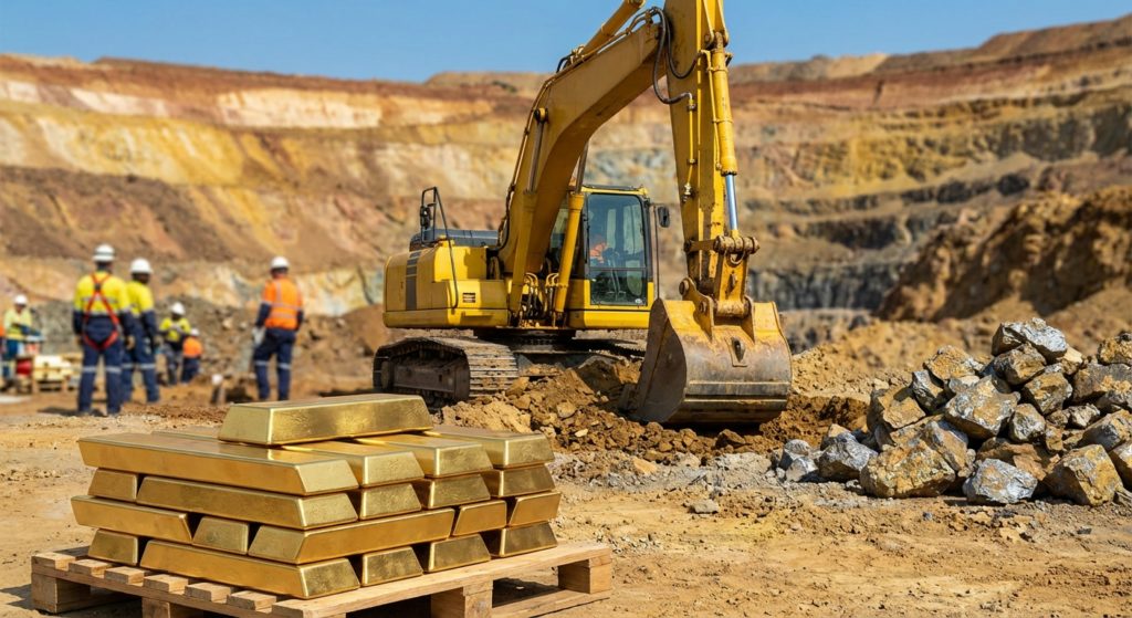 Mines : 2026 marque le début d’une nouvelle ère de production pour l’or et les métaux critiques
