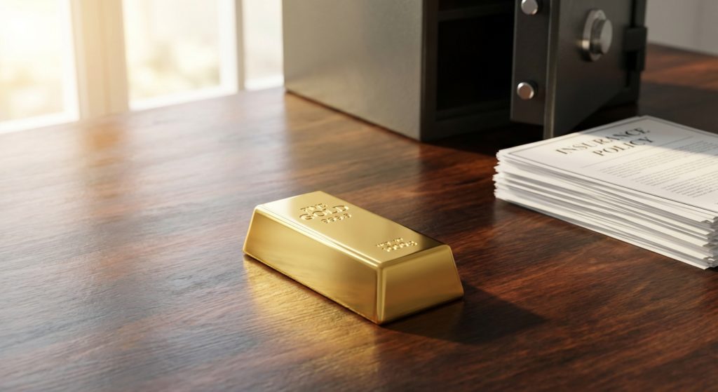 Stocker de l’or à domicile : attention aux pièges de l’assurance et de la conservation