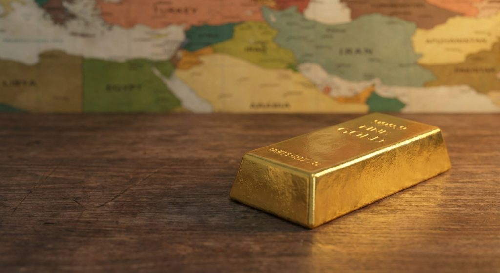 Le cours de l’or plonge sous les 5.000 dollars l’once alors que le Moyen-Orient s’embrase