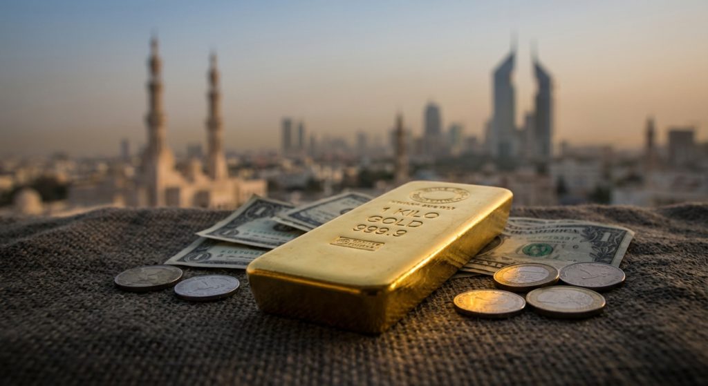 L’or trébuche malgré l’embrasement du Moyen-Orient, plombé par la flambée des taux