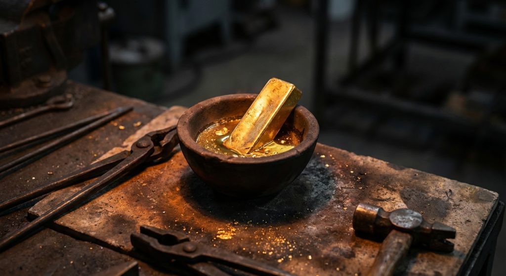 L’or s’effondre de 20 % depuis son sommet . Pourquoi les métaux précieux plongent-ils face à la crise ?