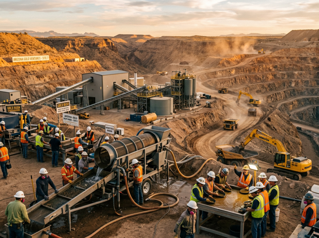 Ruée vers l’or en Arizona : Aztec Minerals confirme un potentiel majeur à Tombstone sur fond de tensions mondiales