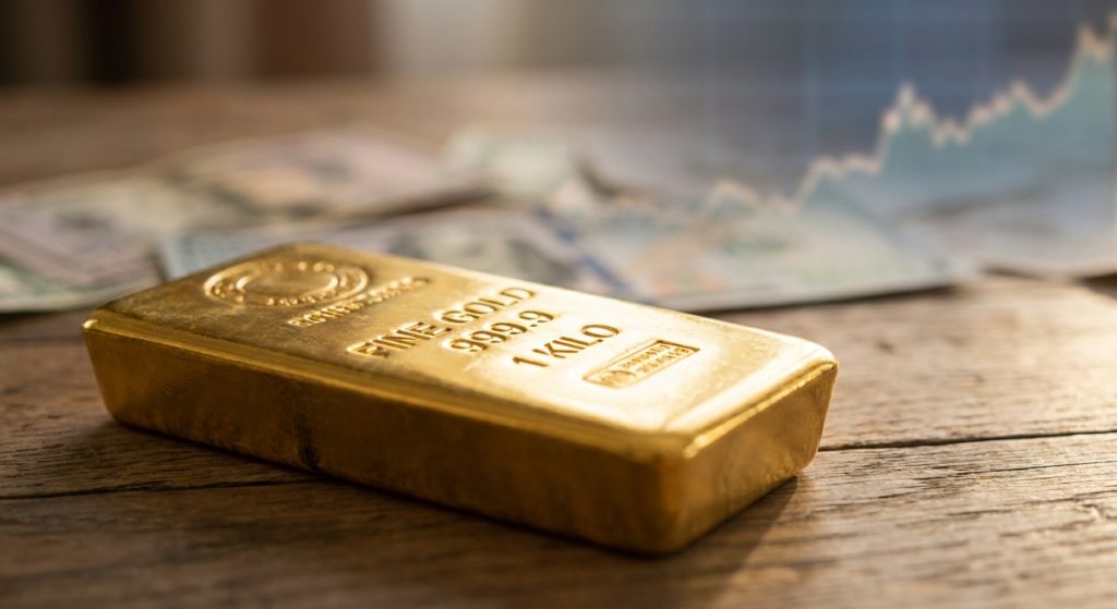 Face au rebond du dollar, le cours de l’or s’attaque au seuil critique des 4 500 dollars