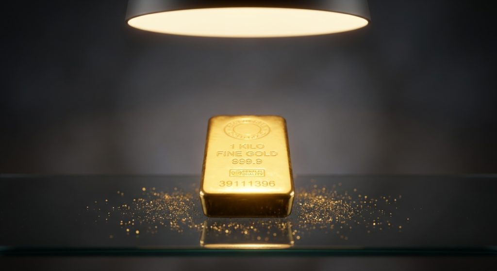Le cours de l’or s’effondre et teste le seuil critique des 4 500 dollars l’once