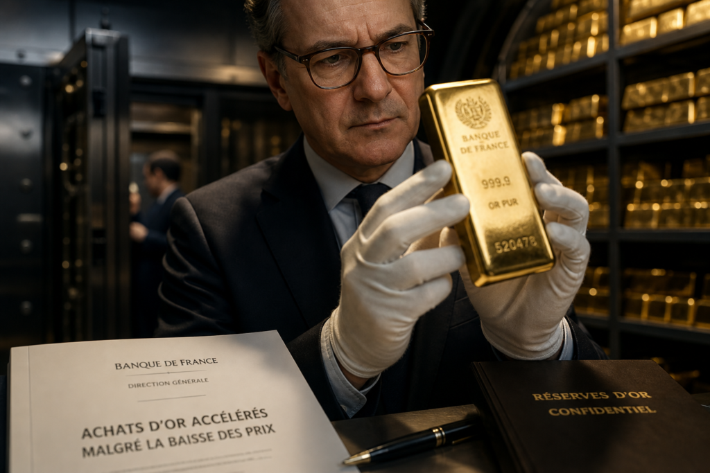 Les banques centrales accélèrent leurs achats d’or malgré le repli des cours Les banques centrales accélèrent leurs achats d’or malgré le repli des cours