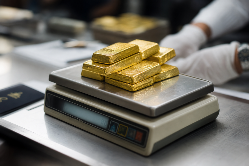 Les flux d’or chinois via Hong Kong chutent de 38 % en mai