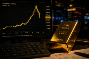 L’or risque une correction après sa récente flambée L’or risque une correction après sa récente flambée