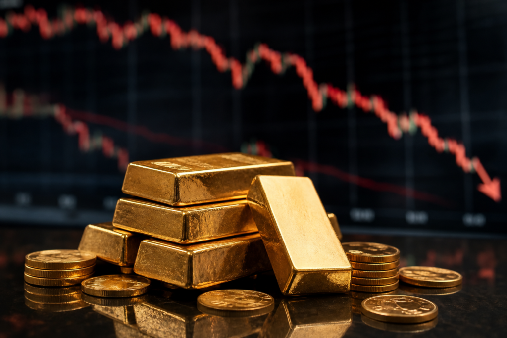 L’or chute vers 4 050 dollars avant le NFP américain et les pourparlers Iran-États-Unis