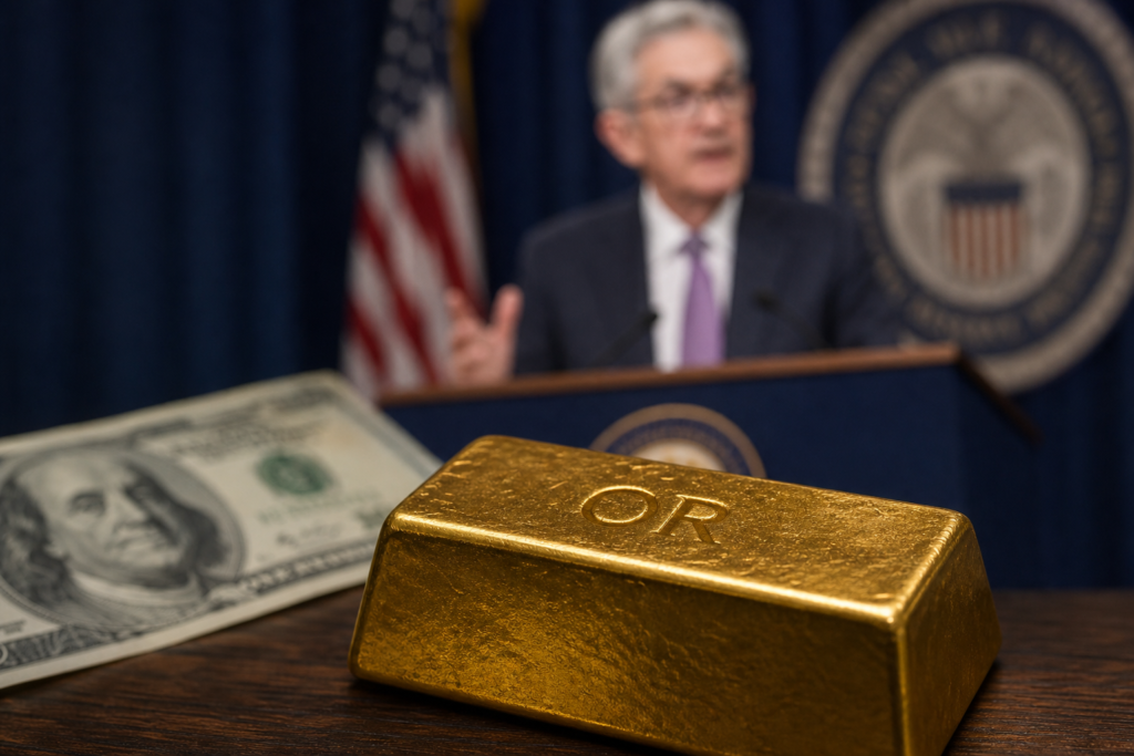 Le dollar et la Fed Warsh maintiennent l’or sous 4 050 dollars