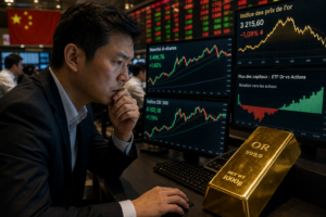 Les investisseurs chinois vendent leurs ETF or pour revenir vers les actions Les investisseurs chinois vendent leurs ETF or pour revenir vers les actions