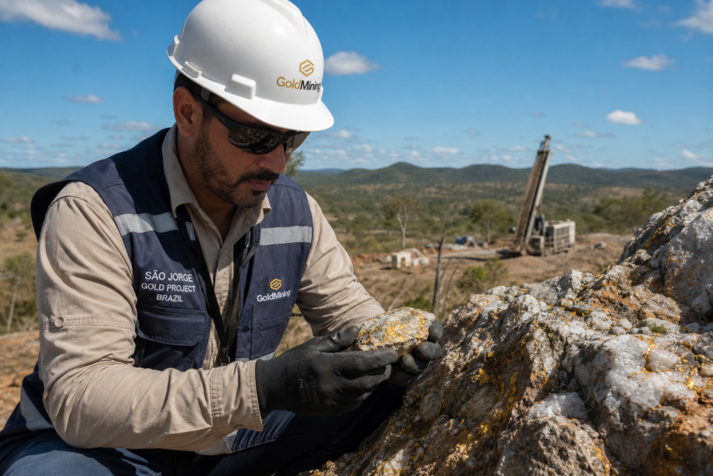 GoldMining dévoile une évaluation robuste pour son projet d’or São Jorge au Brésil GoldMining dévoile une évaluation robuste pour son projet d’or São Jorge au Brésil