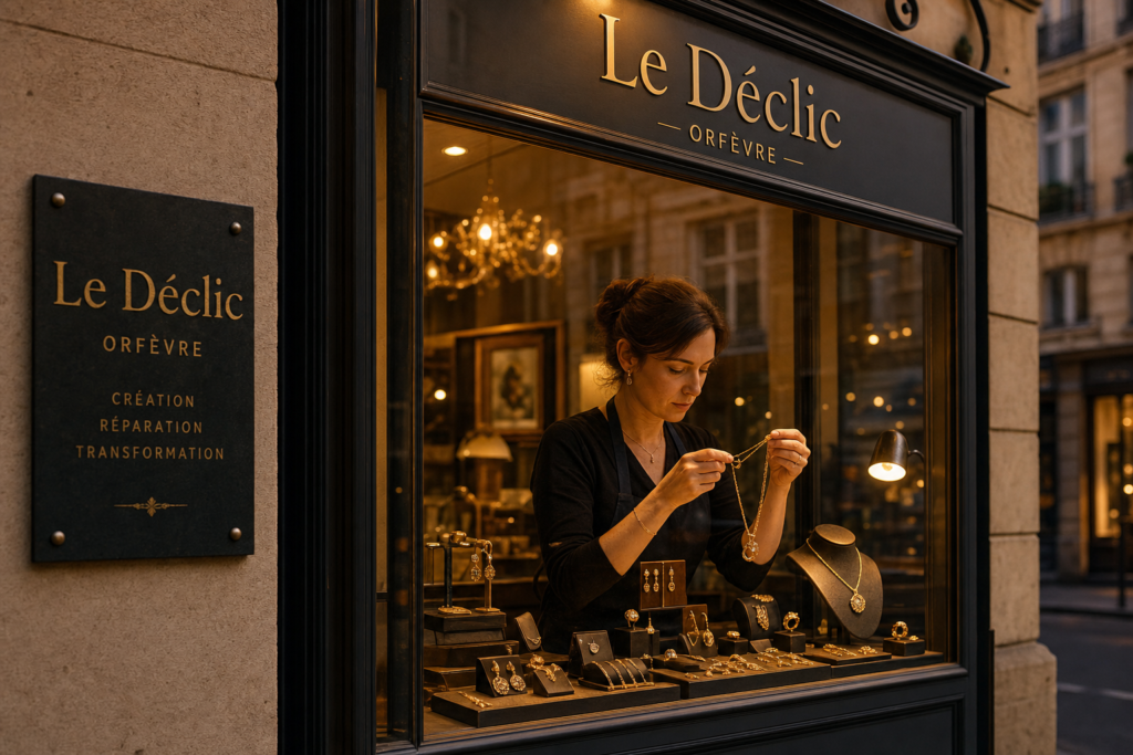 Le Déclic met en lumière une enseigne française de l’or