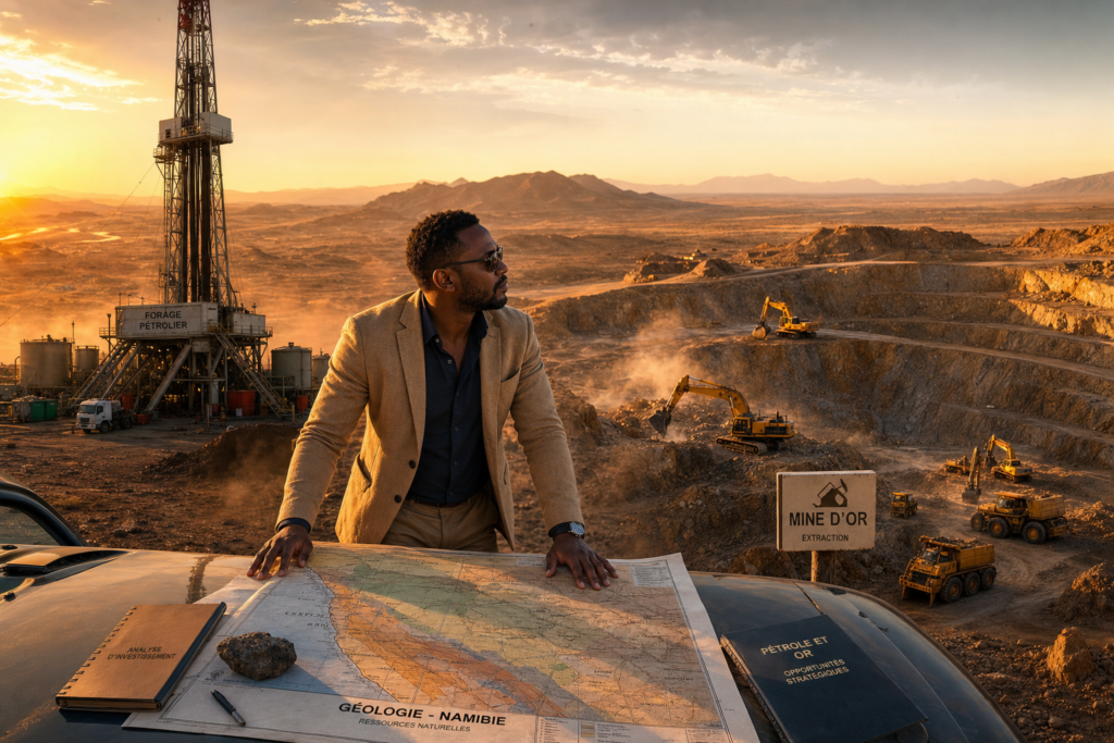 La Namibie attire les investisseurs, de l’or noir à l’or véritable La Namibie attire les investisseurs, de l’or noir à l’or véritable