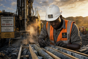 Newcore Gold accélère le forage à Enchi avec un programme porté à 80 000 mètres