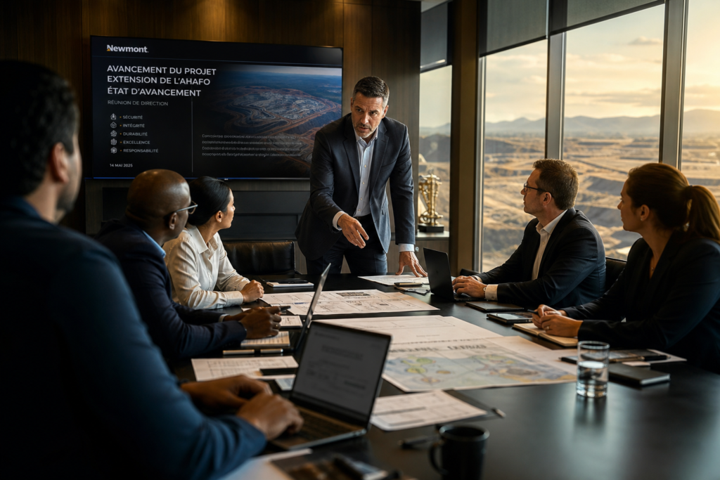 Newmont renforce sa direction pour accélérer l’exécution de ses projets Newmont renforce sa direction pour accélérer l’exécution de ses projets