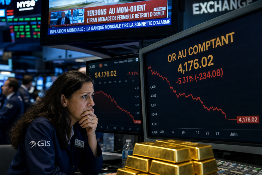 L’or décroche sous 4.200 dollars alors que l’Iran ravive la peur de l’inflation L’or décroche sous 4.200 dollars alors que l’Iran ravive la peur de l’inflation