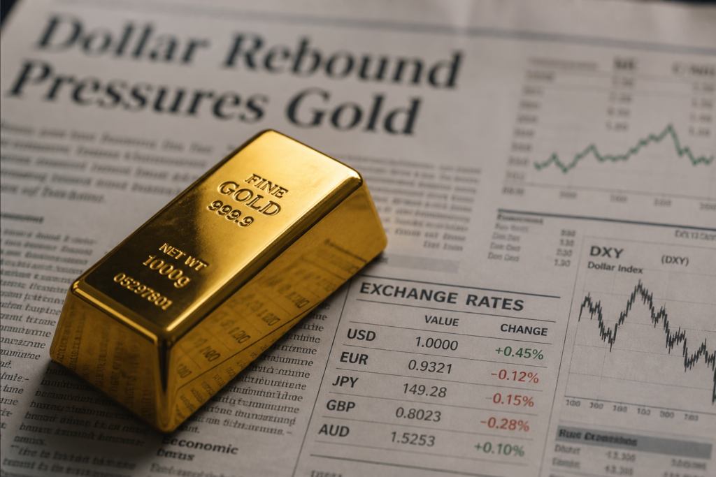 Le rebond du dollar fait basculer le pari sur l’or
