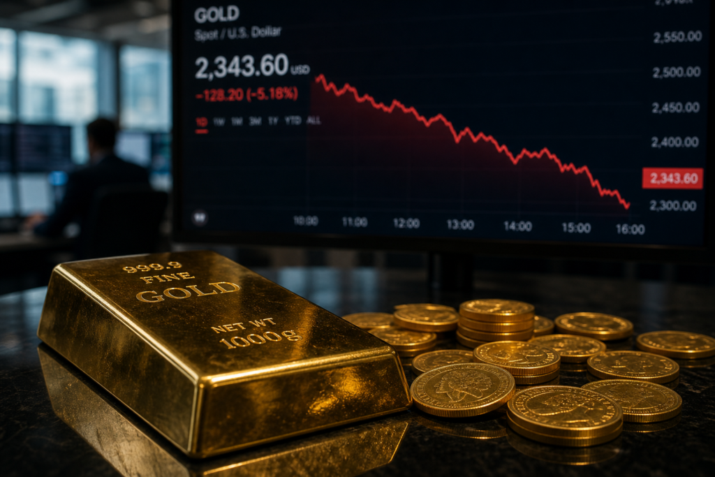 L’or plonge vers 4.000 dollars et force les investisseurs à trier les actions aurifères L’or plonge vers 4.000 dollars et force les investisseurs à trier les actions aurifères