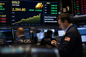 Les bons chiffres américains relancent le cours de l’or après un premier repli Les bons chiffres américains relancent le cours de l’or après un premier repli