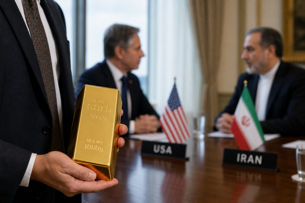 L’or rebondit pendant que les négociations USA-Iran avancent L’or rebondit pendant que les négociations USA-Iran avancent