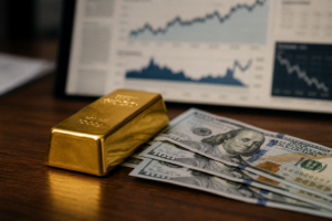 Le dollar fort et les attentes de hausse des taux font reculer l’or