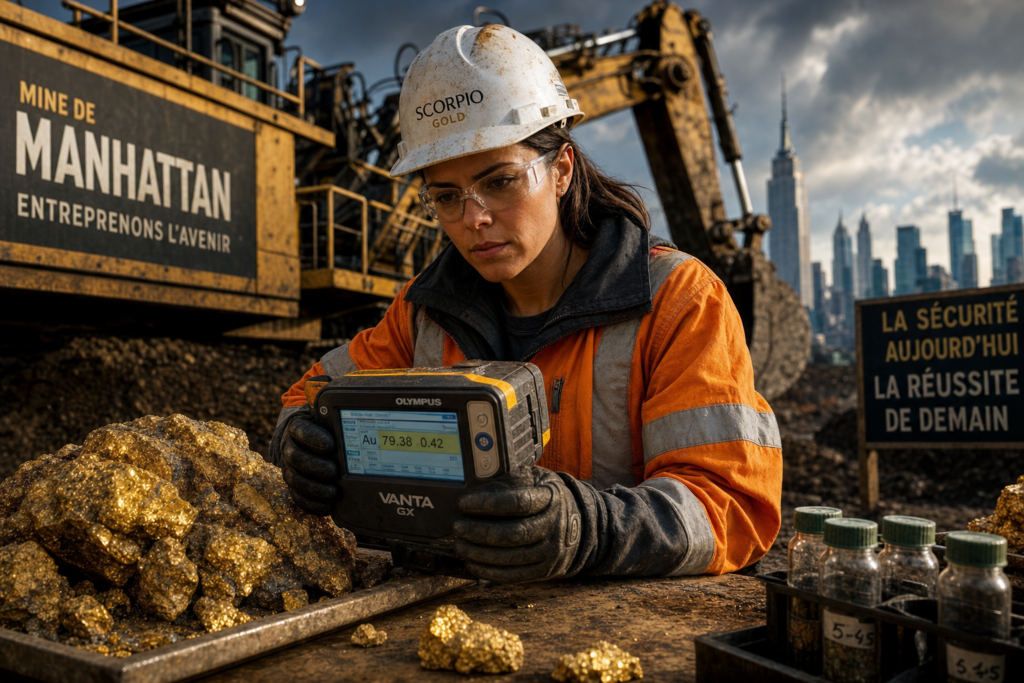 Scorpio Gold accélère au Manhattan District alors que l’or attire les investisseurs