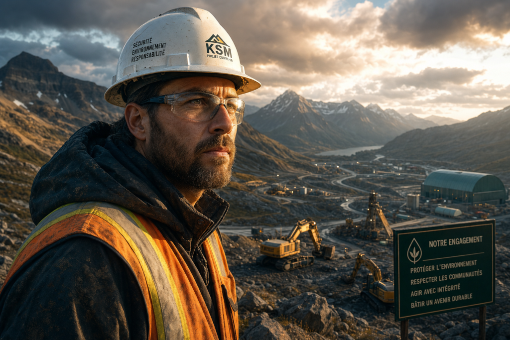 Seabridge Gold avance son projet cuivre-or KSM avec un rapport ESG renforcé