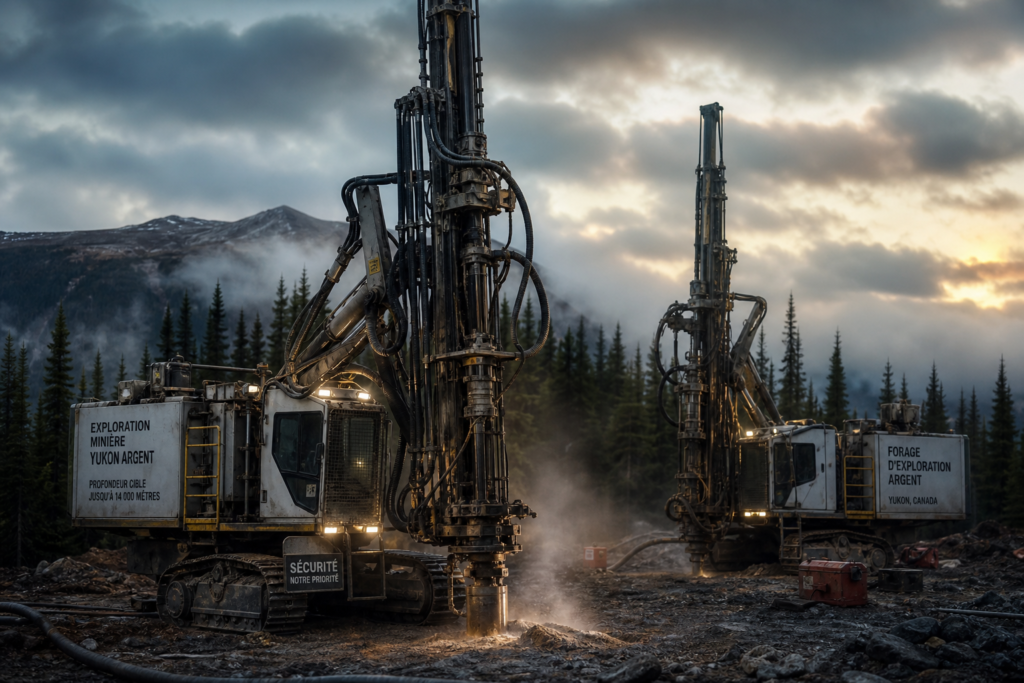 Silver North déploie deux foreuses pour tester jusqu’à 14 000 mètres d’argent au Yukon