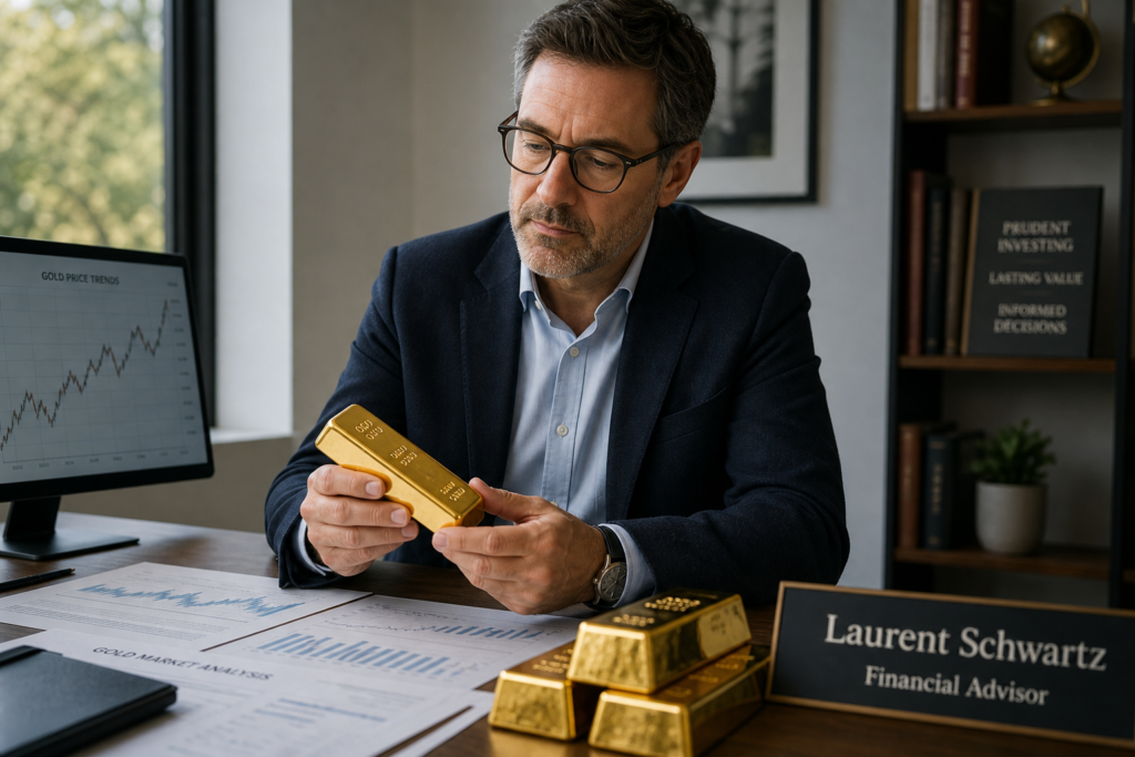 Acheter de l’or en baisse : Laurent Schwartz détaille les bons réflexes Acheter de l’or en baisse : Laurent Schwartz détaille les bons réflexes