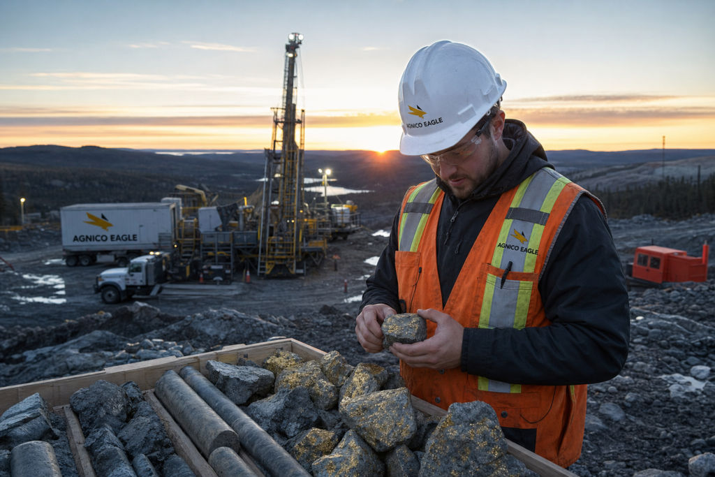 Agnico Eagle investit dans Cadillac Mines pour renforcer son exploration aurifère au Québec Agnico Eagle investit dans Cadillac Mines pour renforcer son exploration aurifère au Québec