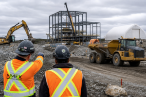 Amex Gold Mining accélère la construction pour son échantillon en vrac au Québec Amex Gold Mining accélère la construction pour son échantillon en vrac au Québec