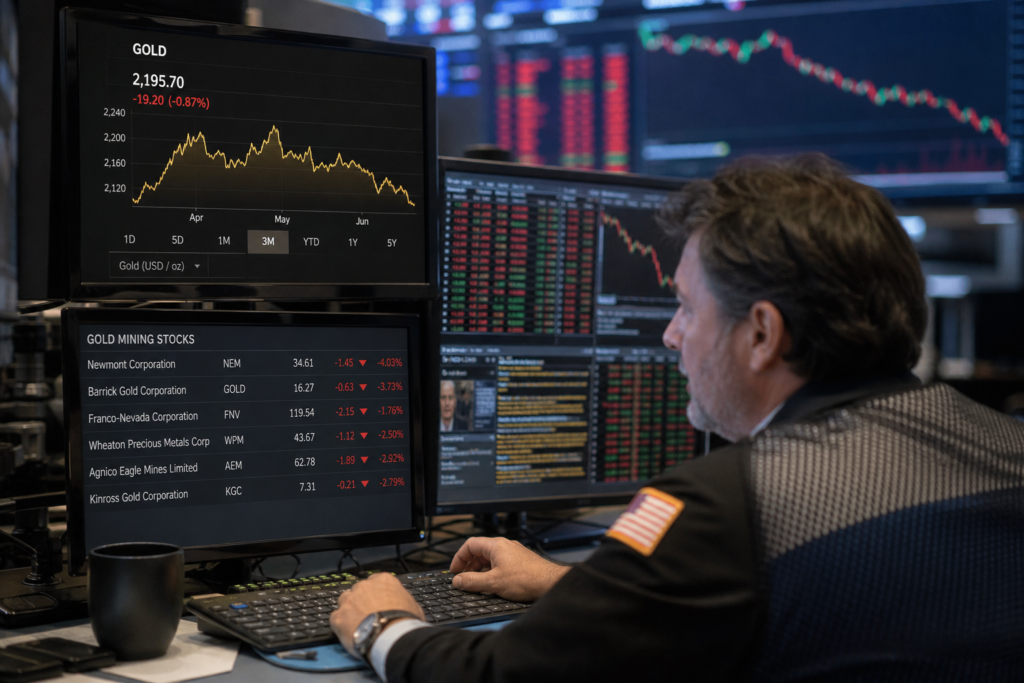 Bourse : les mines aurifères reculent, mais l’or garde des arguments Bourse : les mines aurifères reculent, mais l’or garde des arguments