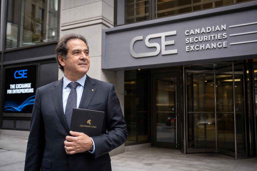 Centenario Gold rejoint la CSE pour élargir l’accès à son action