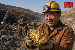 La Chine découvrirait un gisement d’or évalué à 134 milliards de dollars