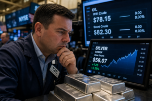 L’argent bondit vers 58 dollars l’once pendant que le pétrole marque une pause L’argent bondit vers 58 dollars l’once pendant que le pétrole marque une pause