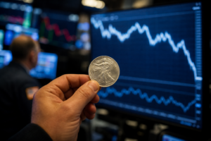 Le cours de l’argent passe sous 58 dollars et subit le choc des taux américains Le cours de l’argent passe sous 58 dollars et subit le choc des taux américains