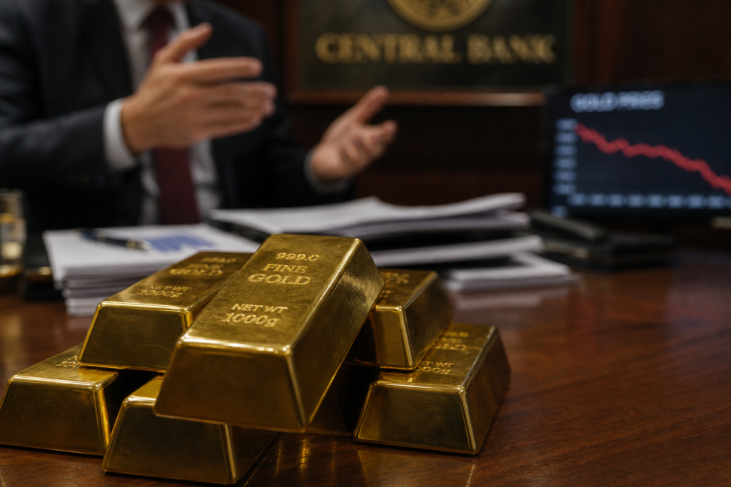 L’or chute vers 4 200 dollars, mais les banques centrales freinent la baisse L’or chute vers 4 200 dollars, mais les banques centrales freinent la baisse