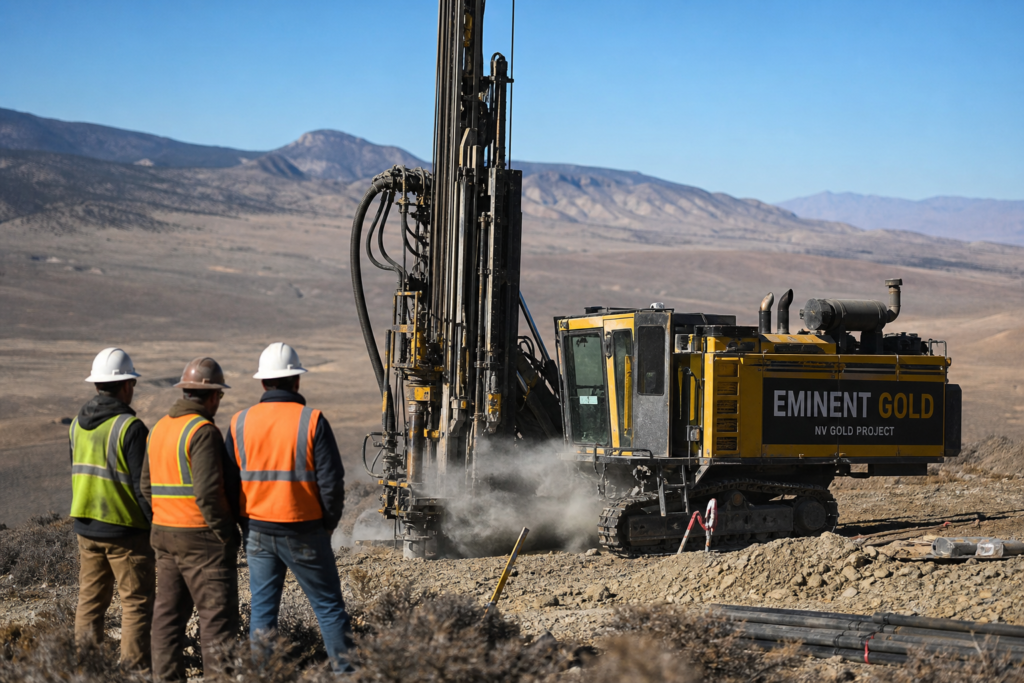 Eminent Gold lance 10.000 mètres de forage aurifère au Nevada