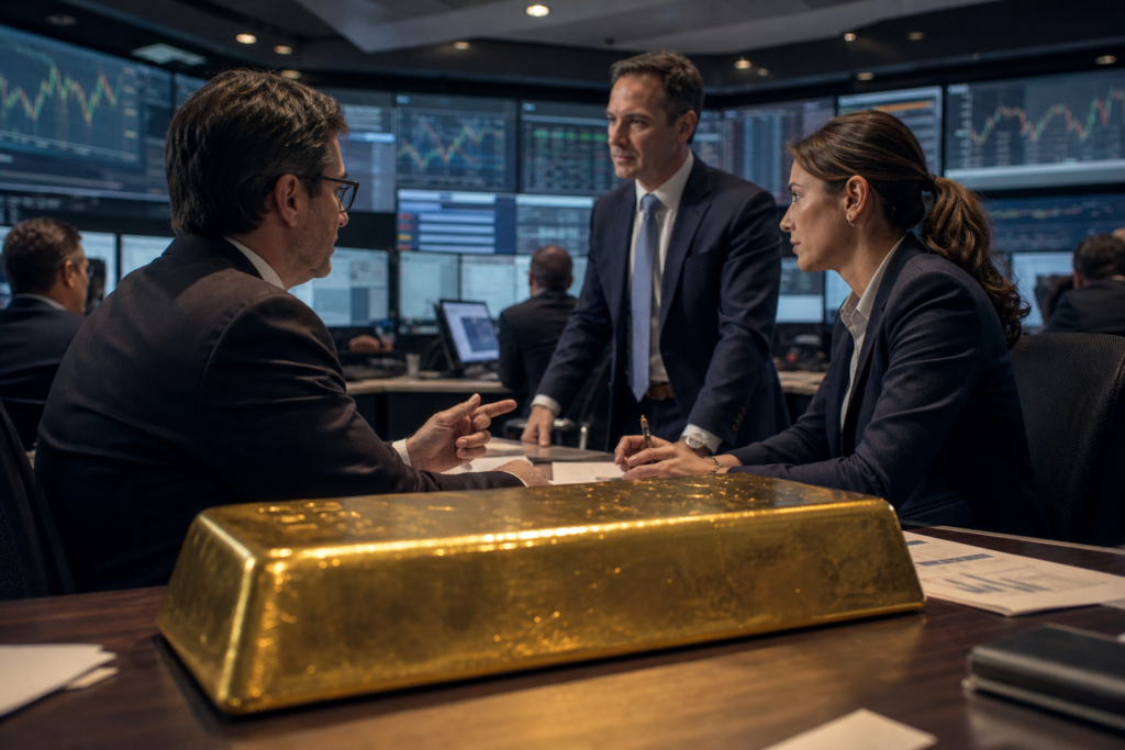Goldman Sachs mise sur les banques centrales pour soutenir l’or en 2026 Goldman Sachs mise sur les banques centrales pour soutenir l’or en 2026