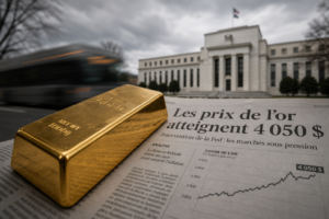 L’or franchit 4 050 dollars mais la Fed freine déjà le rebond L’or franchit 4 050 dollars mais la Fed freine déjà le rebond