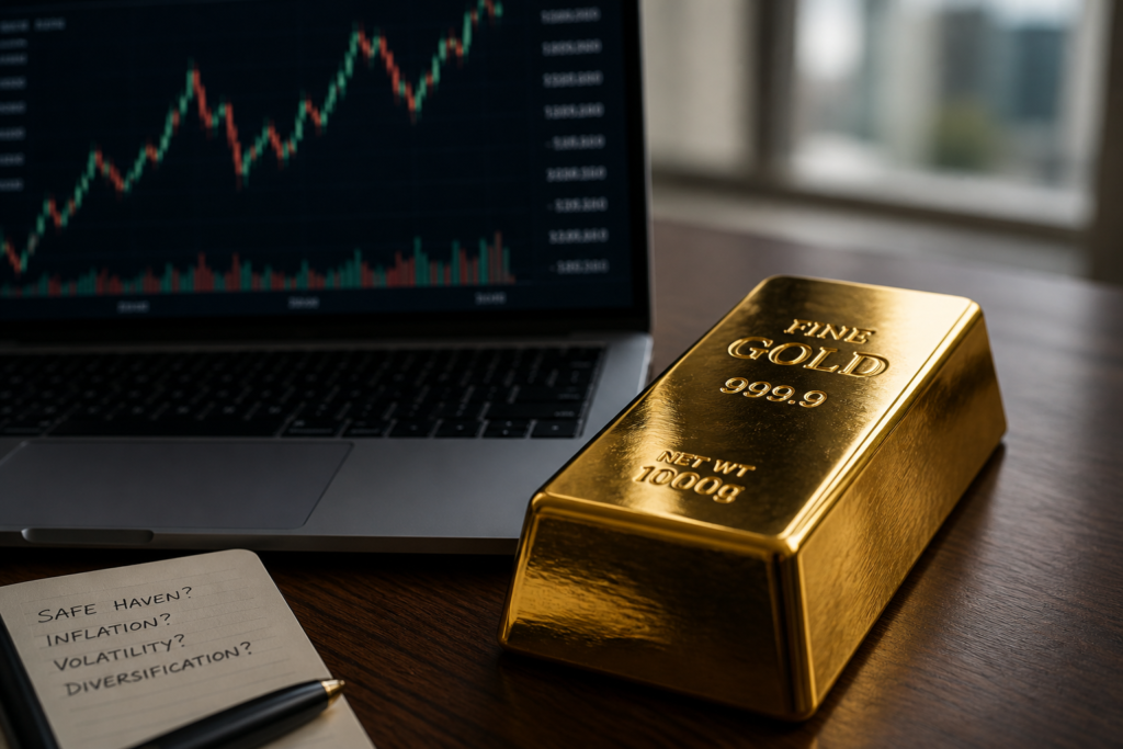 L’or copie davantage la Bourse et oblige à repenser son statut de valeur refuge