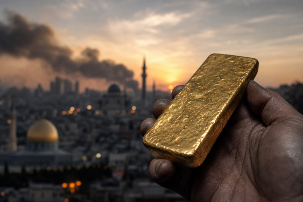 L’or franchirait 4 100 $ sous l’effet des tensions au Moyen-Orient