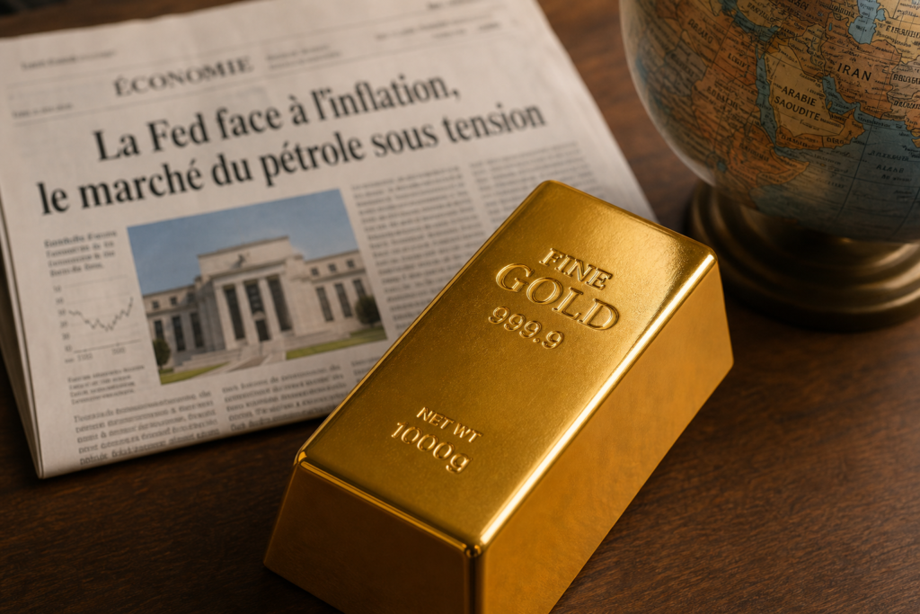 L’or attend la Fed et surveille le Moyen-Orient pour choisir sa direction