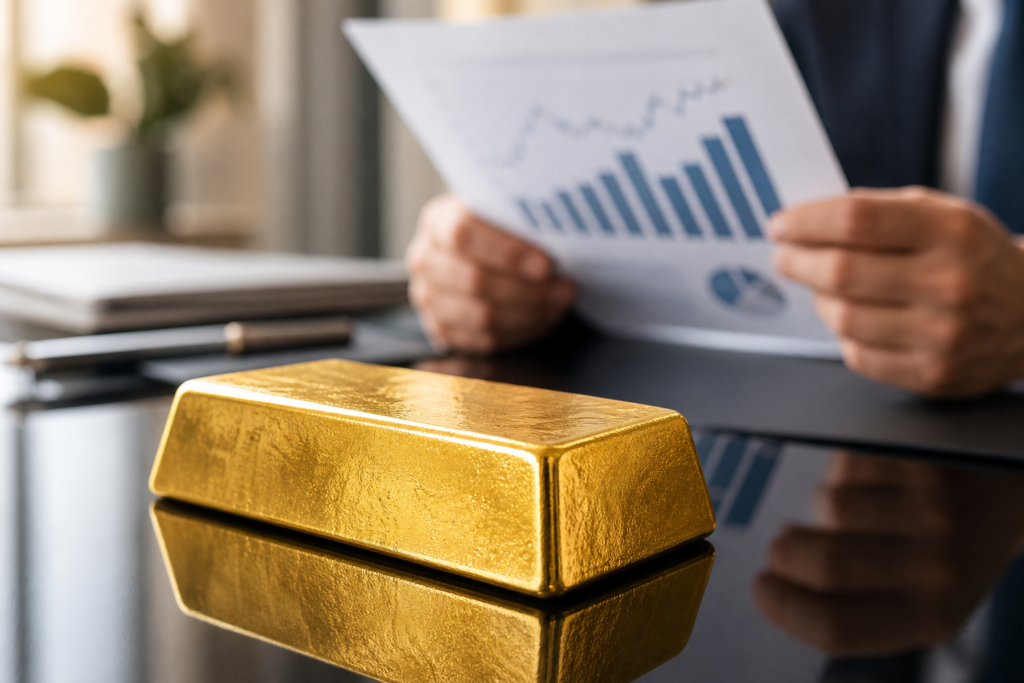 L’or franchit 4 100 dollars après le coup de froid sur l’emploi américain L’or franchit 4 100 dollars après le coup de froid sur l’emploi américain