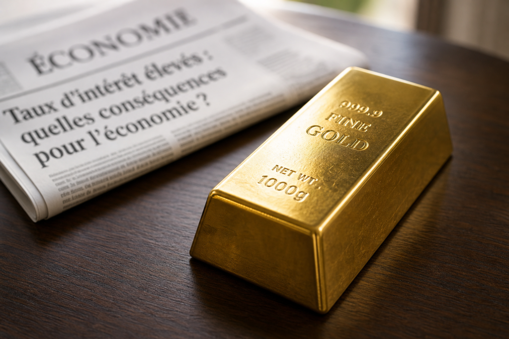 L’or résiste au-dessus de 4 130 $ malgré les craintes de taux élevés