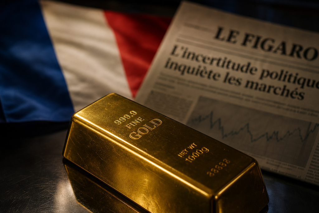 L’or prépare son rebond face aux risques budgétaires et géopolitiques L’or prépare son rebond face aux risques budgétaires et géopolitiques