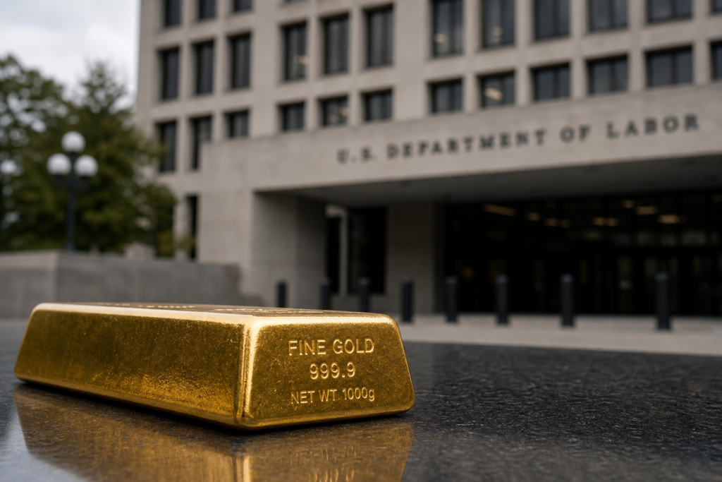 L’or se stabilise avant les chiffres de l’emploi américain L’or se stabilise avant les chiffres de l’emploi américain