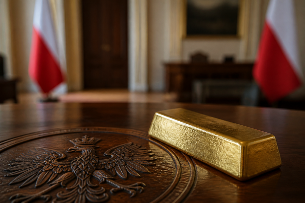 La Pologne dépasse la BCE avec 550 tonnes d’or