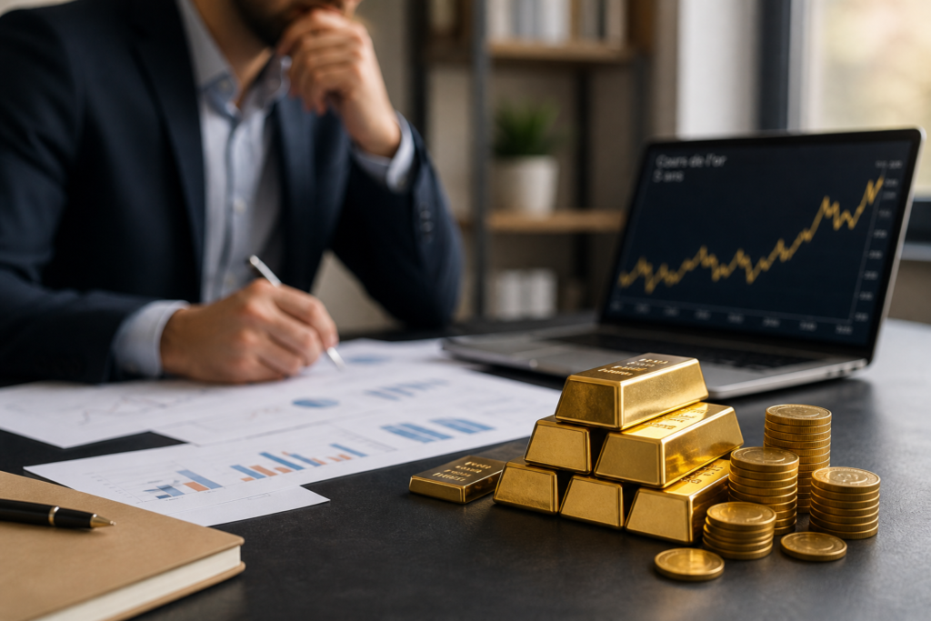 Calculez ce que 10 000 euros placés dans l’or vaudraient après 5, 10, 20 ou 30 ans