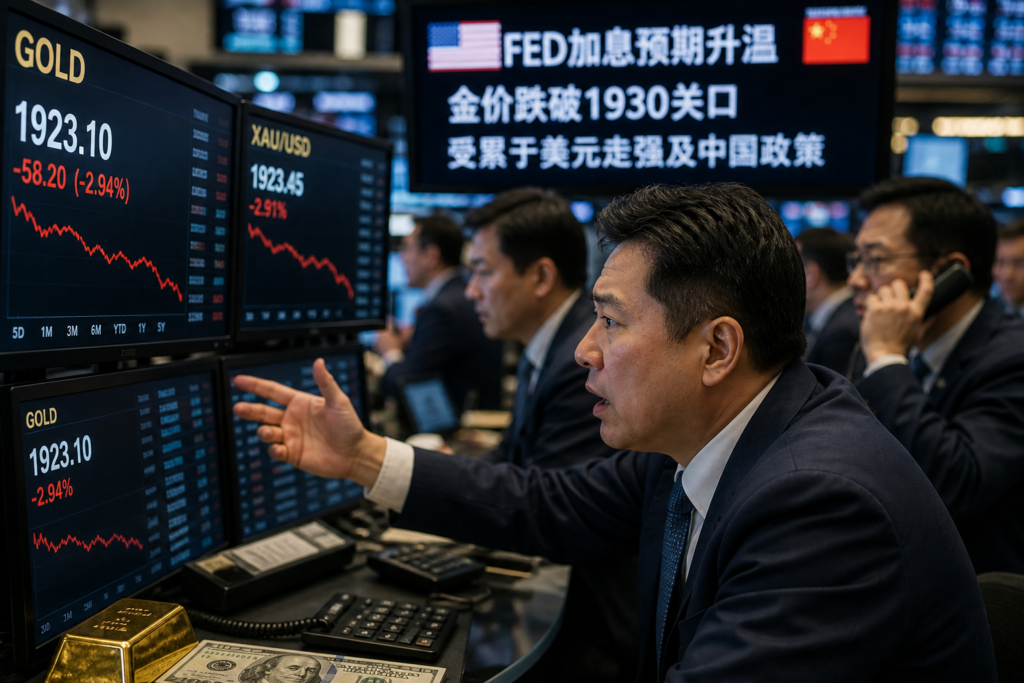 Les actions aurifères asiatiques décrochent après une baisse de 3 % de l’or